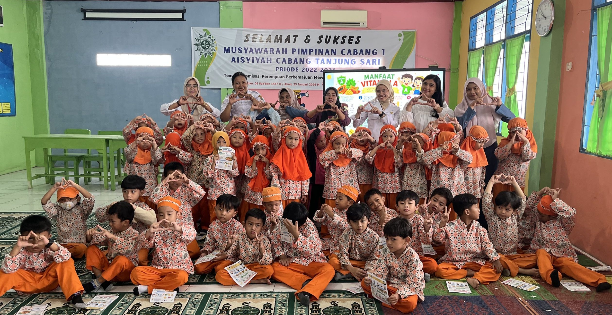 Rangkaian Bulan Vitamin A, UPTD RS Khusus Mata Provsu Kenalkan Pentingnya Kesehatan Mata kepada Anak
